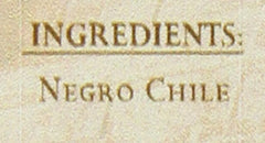 Negro Chile Ground 5 lb