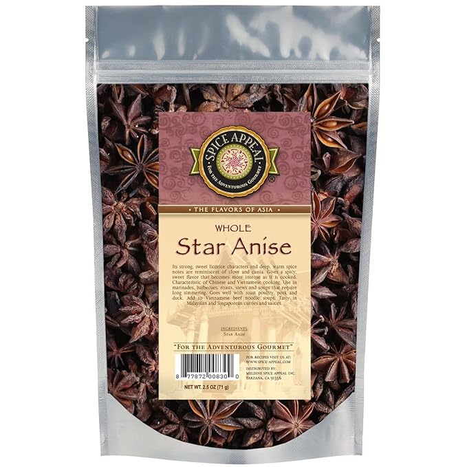 Whole Star Anise Pods 2.5oz