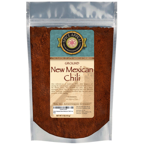 New Mexican Chili in resealable stay fresh pouch 4oz